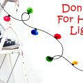 Don’t Fall for Holiday Lights